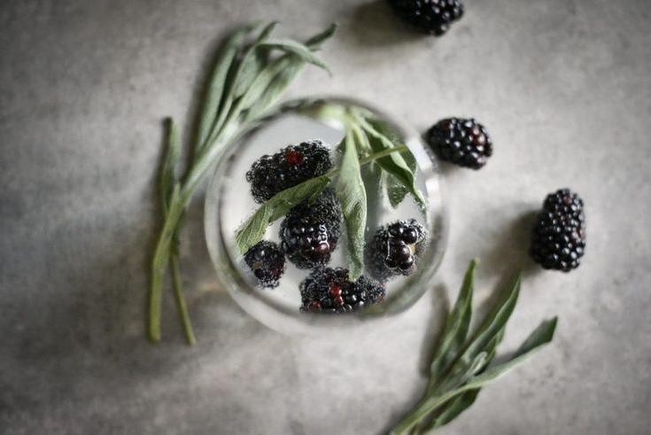 Blackberry Sage Water Kefir