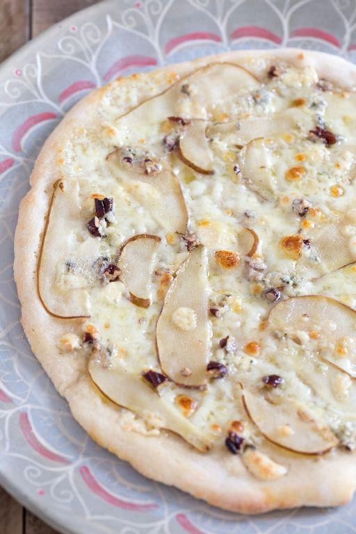 Blue Cheese and Pear Pizza