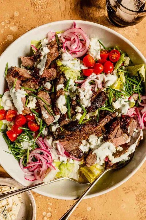 Blue Cheese and Steak Salad