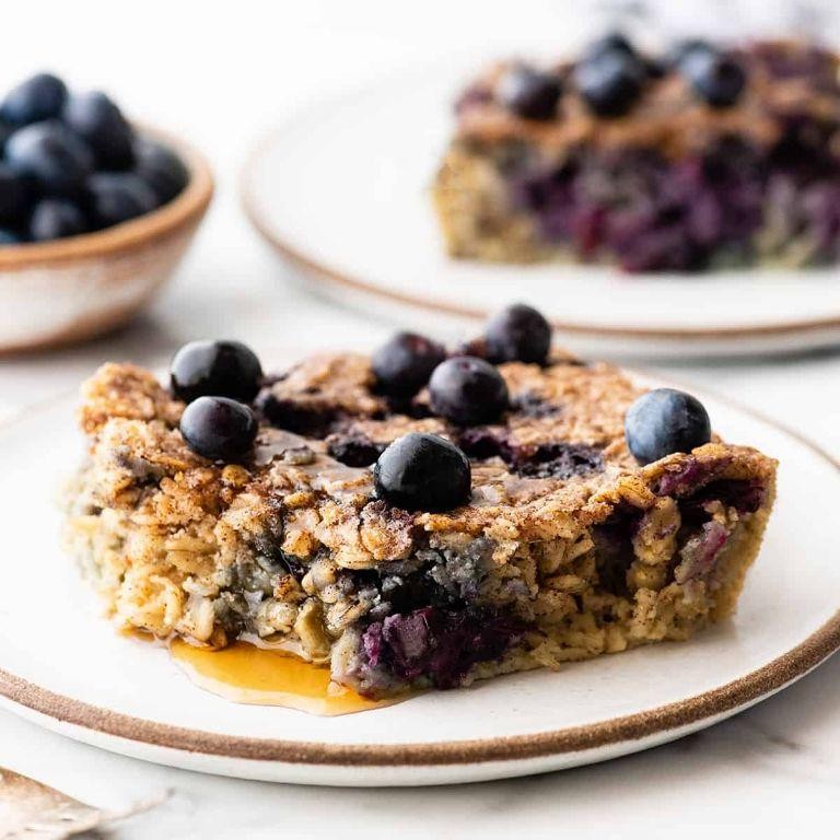 Blueberry Baked Oatmeal