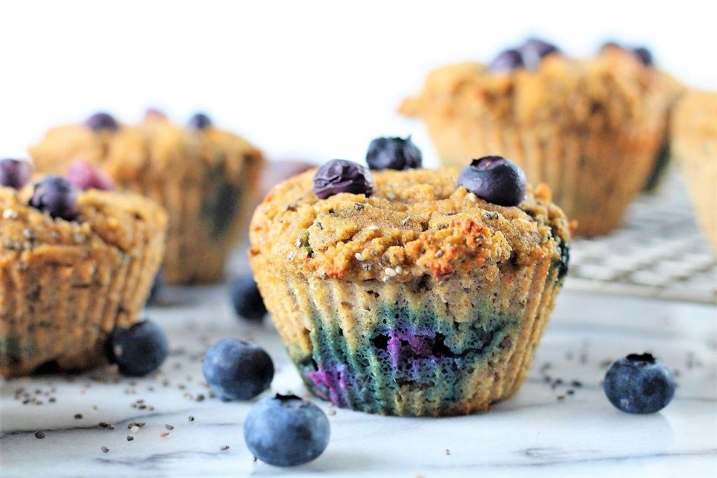 Blueberry Chia Seed Muffins for a Nutritious Boost