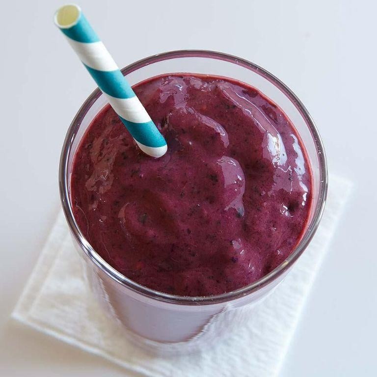 Blueberry Flaxseed Anti Inflammatory Smoothie
