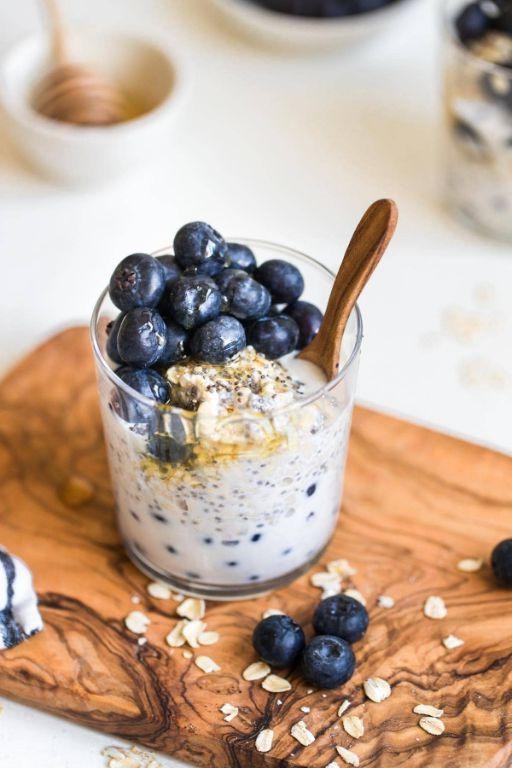 Blueberry Oatmeal Cookie Yogurt Drink