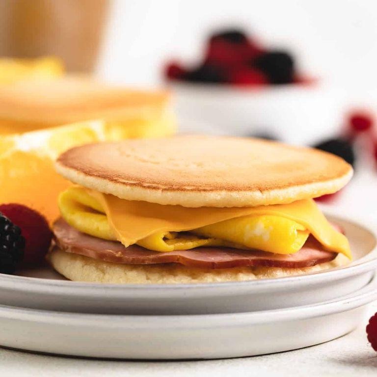 Blueberry Pancake Breakfast Sliders