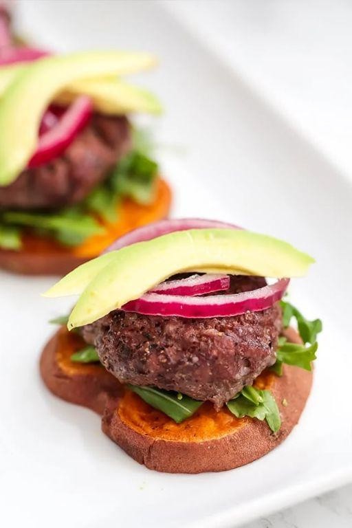 Bold AIP Ground Beef and Beetroot Sliders