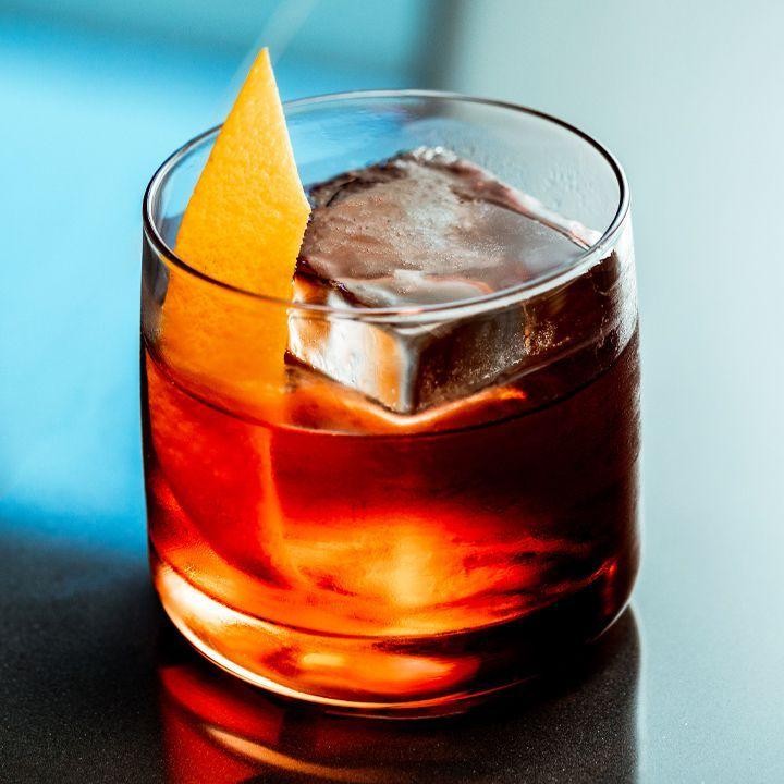 Boulevardier Cocktail with Bourbon