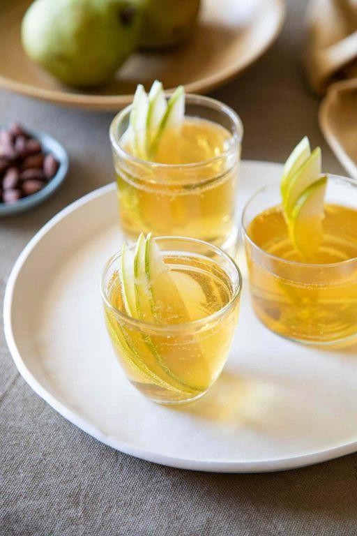 Bourbon Spiced Pear Punch