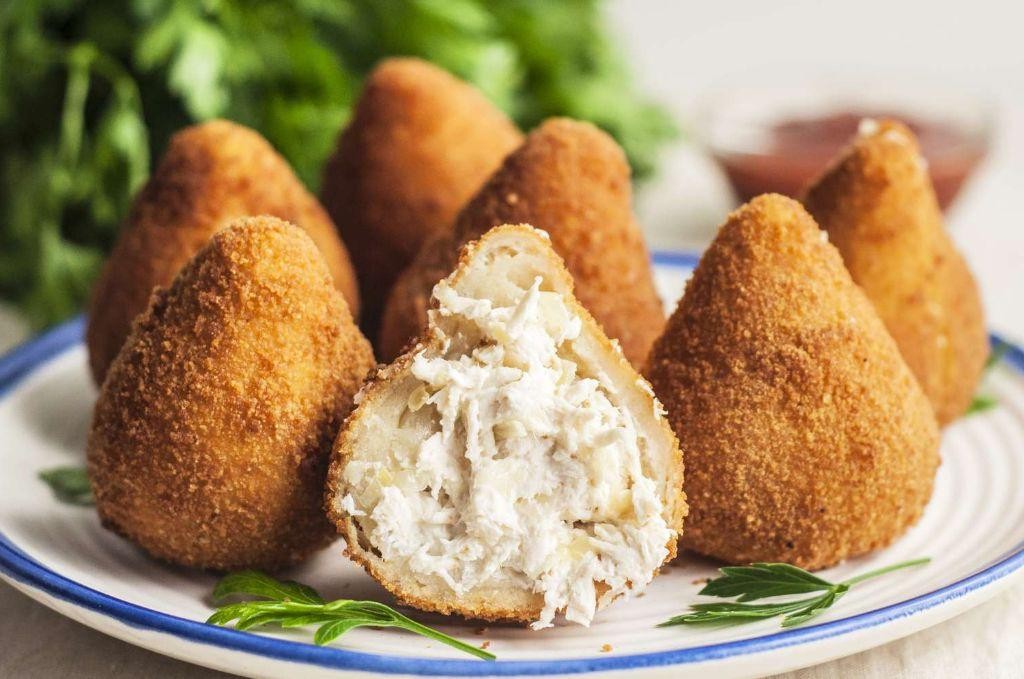 Brazilian Chicken Coxinha (Croquettes)