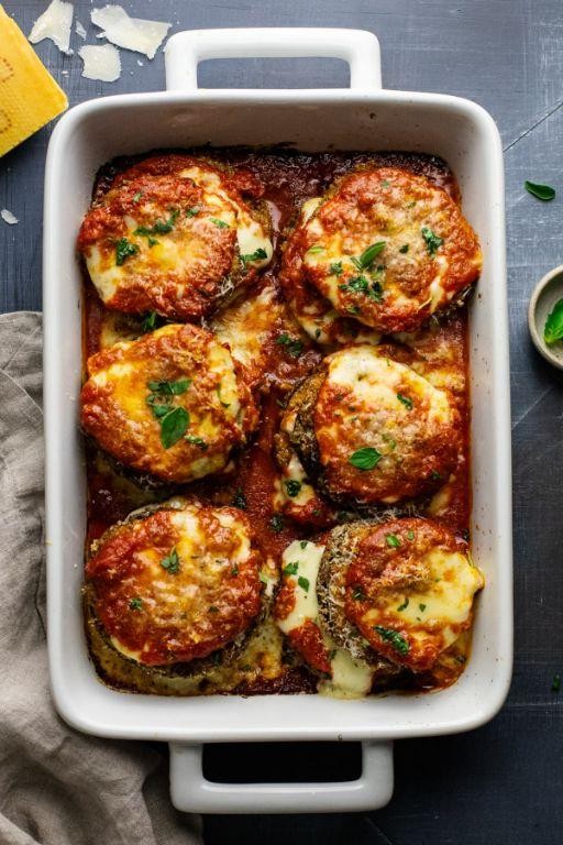 Bread Crumb-Crusted Eggplant Parmesan