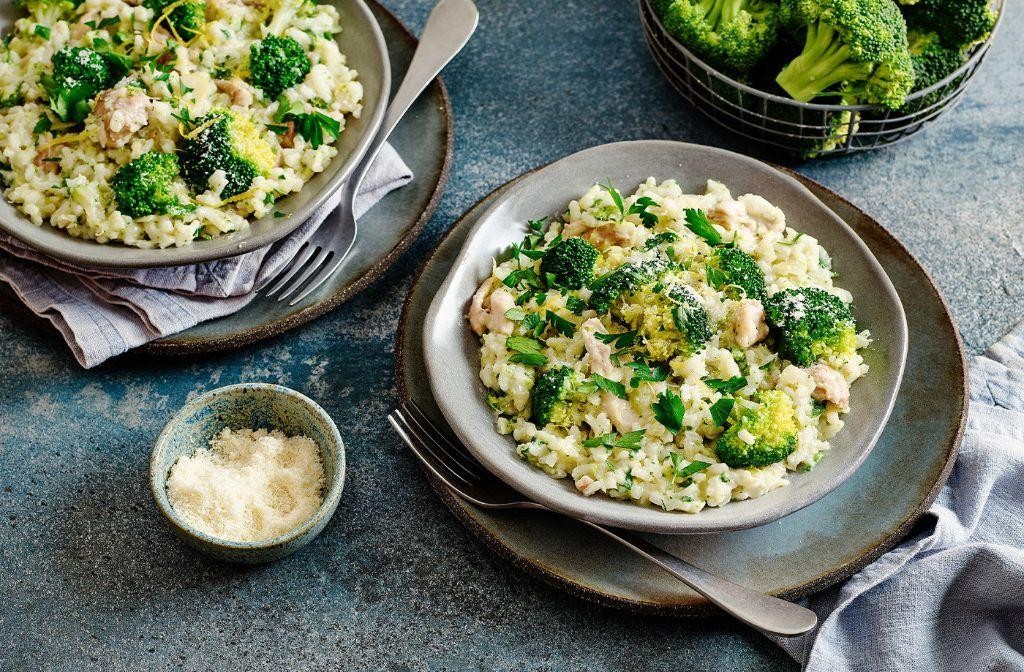 Broccoli Chicken Risotto