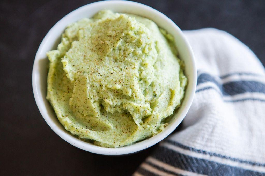 Broccoli and Cauliflower Puree