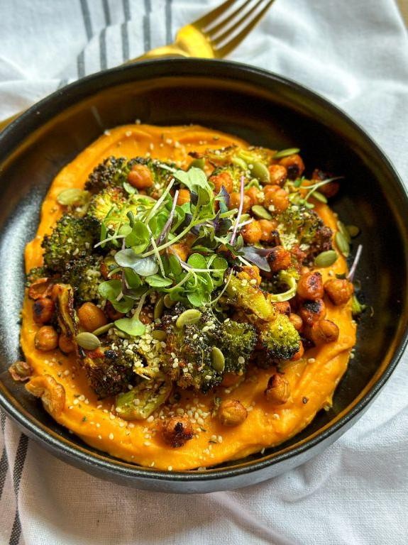 Broccoli and Sweet Potato Mash