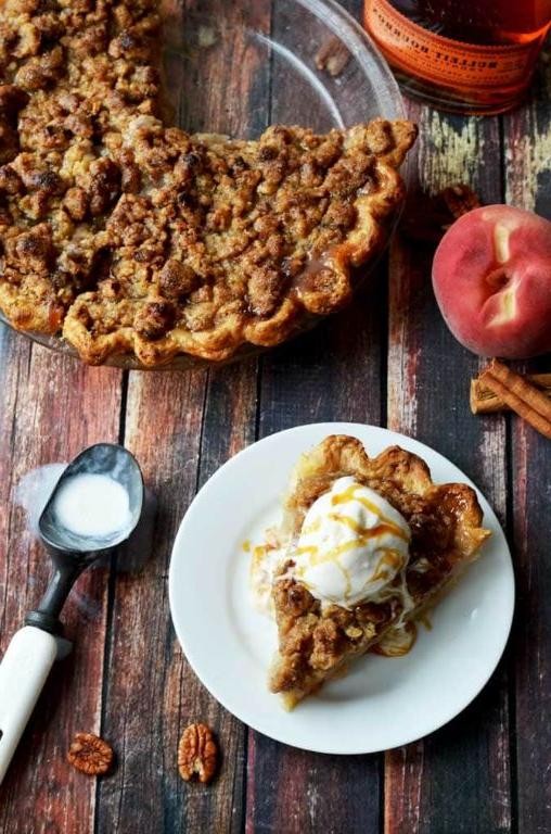 Brown Butter Peach Pie