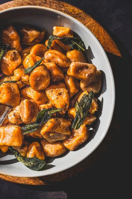 Brown Butter Sage Sweet Potato Gnocchi