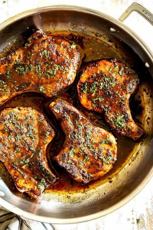 Brown Sugar Baked Pork Chops