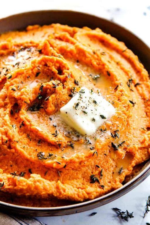Brown Sugar Clove Infused Sweet Potato Mash