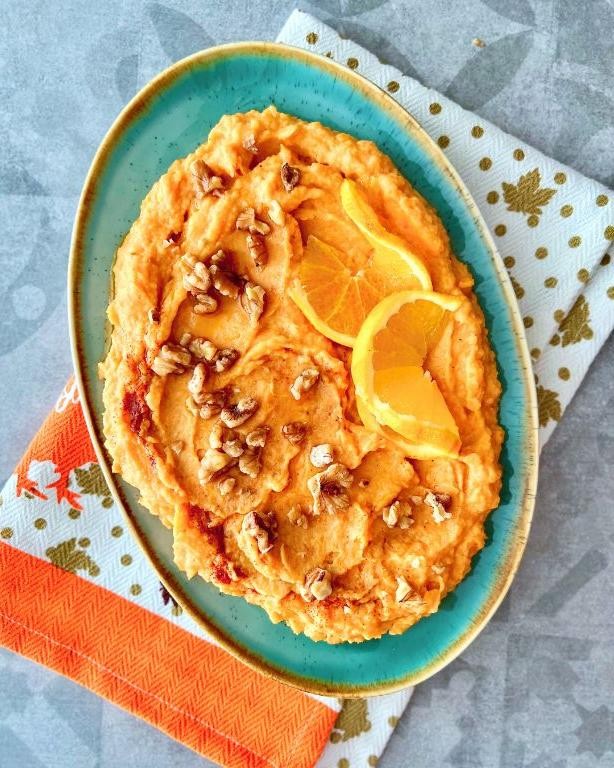 Brown Sugar Orange Zest Sweet Potato Mash
