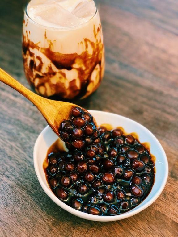 Brown Sugar Tapioca Pearl Latte