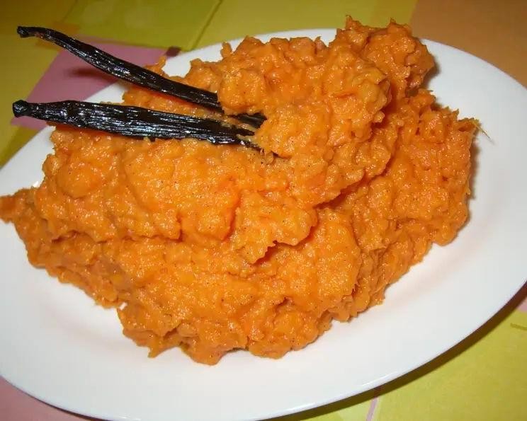 Brown Sugar Vanilla Bean Sweet Potato Puree