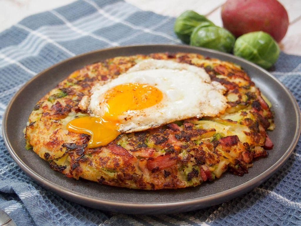 Bubble and Squeak with Leftover Veggies
