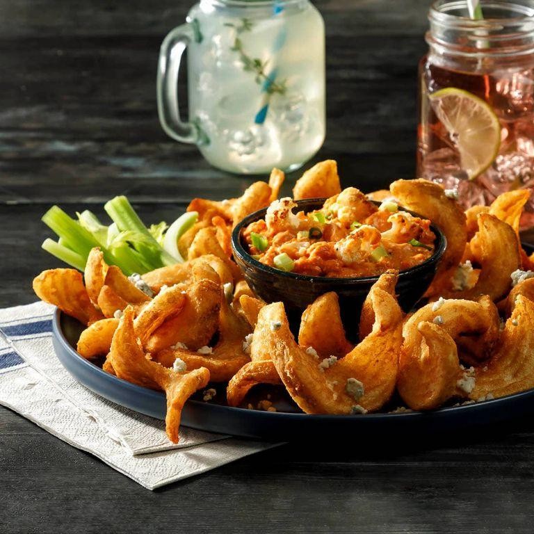 Buffalo Cauliflower Loaded Fries