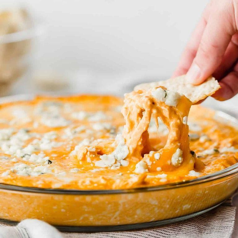 Buffalo Chicken Dip with Blue Cheese