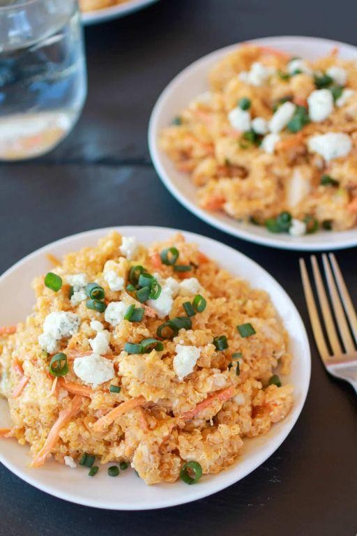 Buffalo Chicken Quinoa Salad