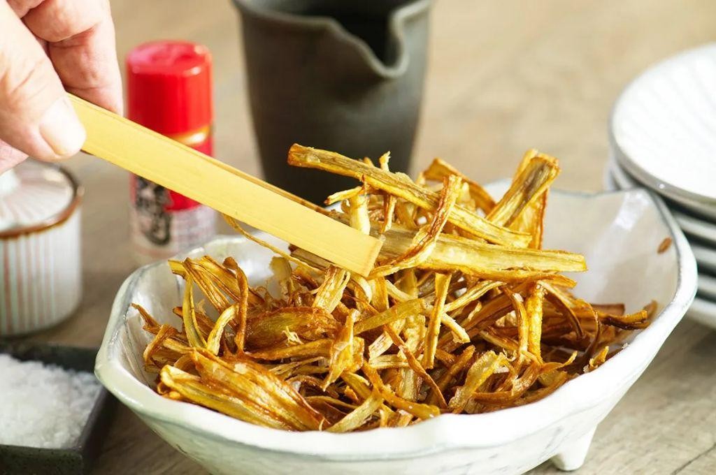 Burdock Root Chips with Sea Salt