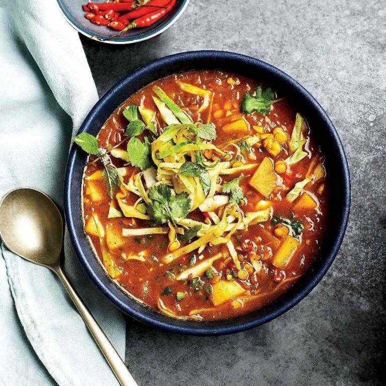 Burmese Samusa Soup