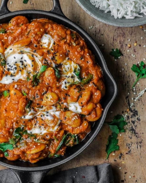 Butter Bean and Pumpkin Coconut Curry