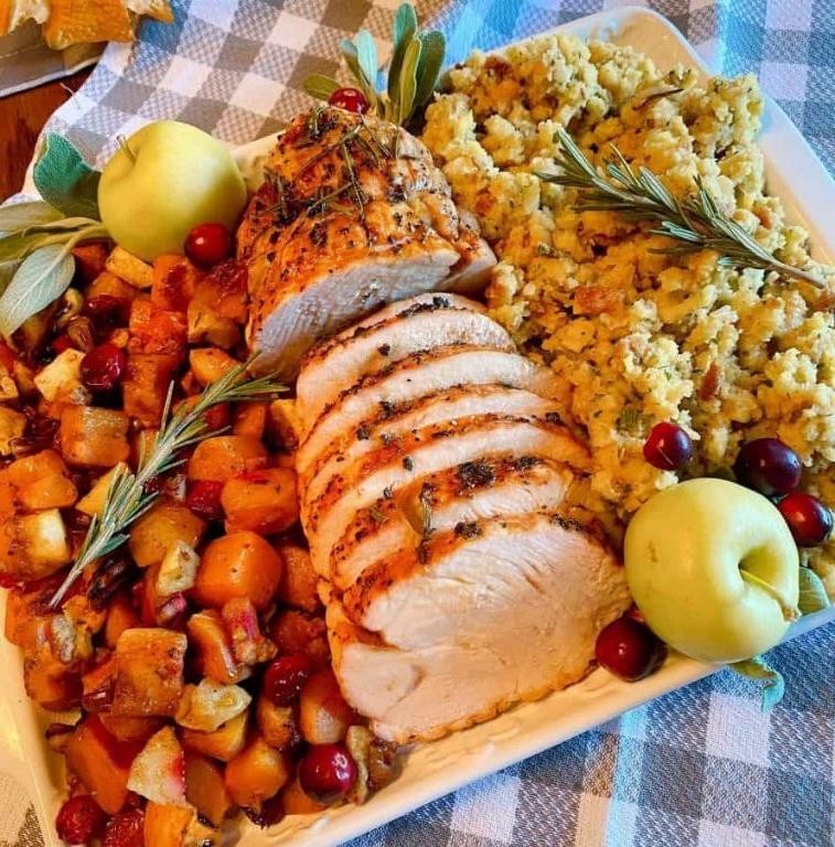 Butterball Turkey Breast with Herb Crust and Pan Drippings