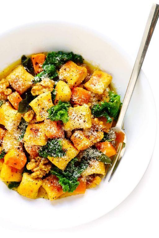 Butternut Squash Gnocchi with Brown Butter Sauce