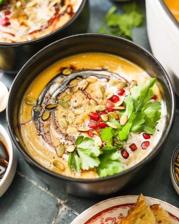 Butternut Squash Soup with Coconut Milk