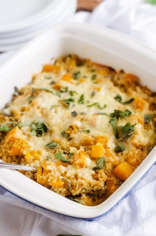 Butternut Squash and Quinoa Bake