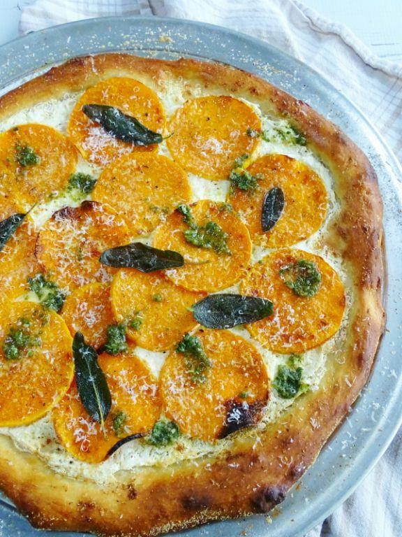 Butternut Squash and Sage Pizza