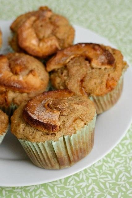 Butterscotch Chip Apple Muffins