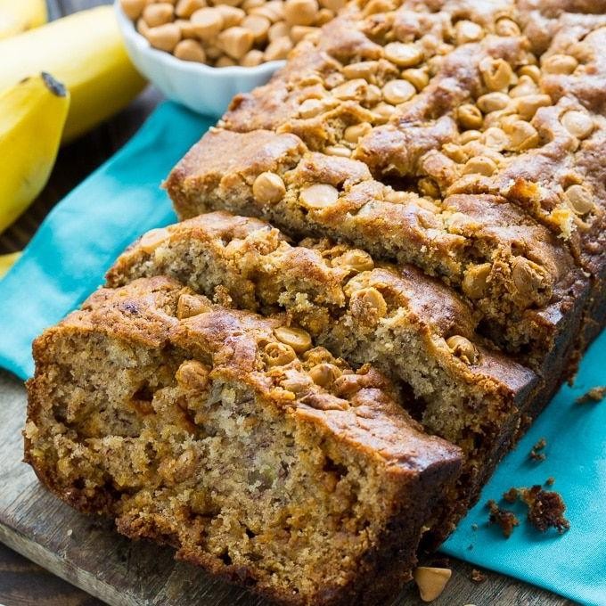 Butterscotch Chip Banana Bread