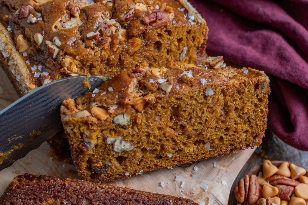Butterscotch Chip Pumpkin Bread