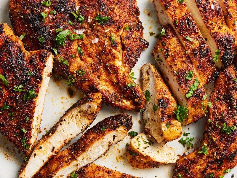 Cajun Blackened BBQ Chicken Breasts