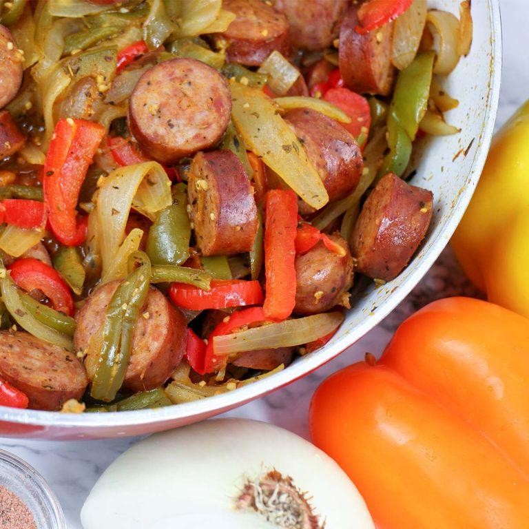 Cajun Sausage and Peppers