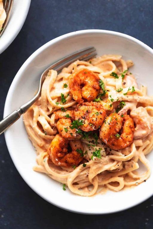 Cajun Shrimp Alfredo Sauce