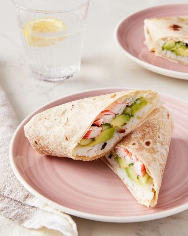 California Sushi Roll-Inspired Wrap