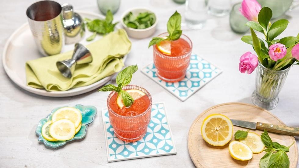 Campari Basil Smash