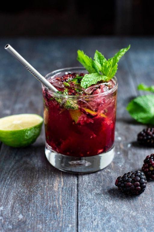 Campari Blackberry Smash