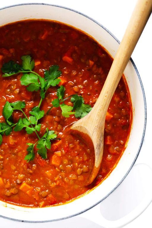 Canned Lentil and Tomato Curry