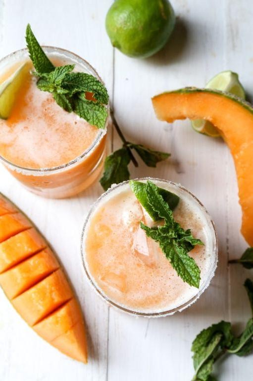 Cantaloupe Honey Margarita