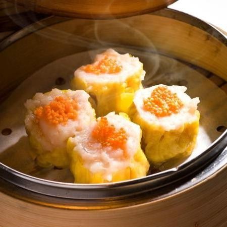 Cantonese-Style Xiu Mai with Crab Roe