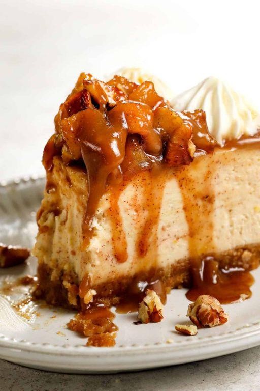Caramel Apple Cheesecake