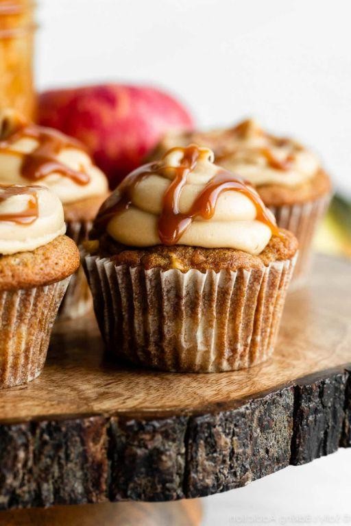 Caramel Apple Cupcakes