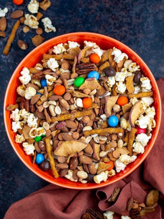 Caramel Apple No Bake Snack Mix